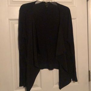 Long sleeve black cardigan